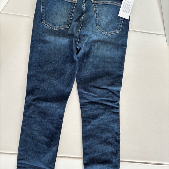 Re/Done high rise ankle crop jeans - Picture 8 of 10